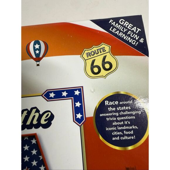 Race Across America Trivia Board Game, GamesHub 2022, New In Box - Picture 10 of 11